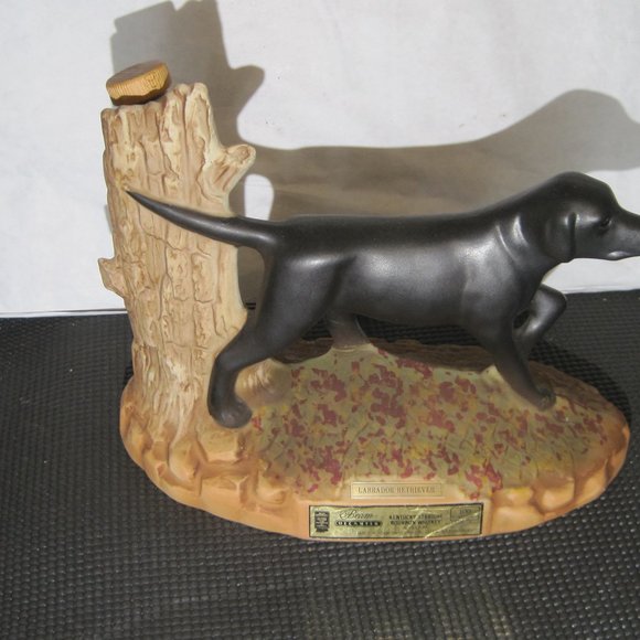 Jim Beam Art Rare Vintage Jim Beam Decanter Dog Labrador Retriever 976 Regal Regal China